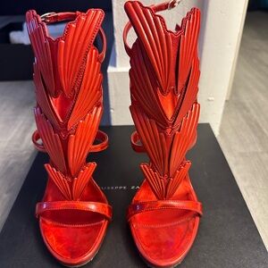 Giuseppe Zanotti red “Cruel” heels